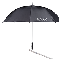 JuCad automatic umbrella_on the trolley_JSE-BL_